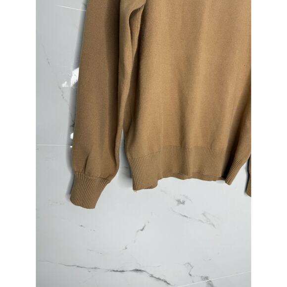 NWT ANRABESS Womens Sweater Knit Pullover Neutral Capsule Minimalist Size L - Picture 2 of 8